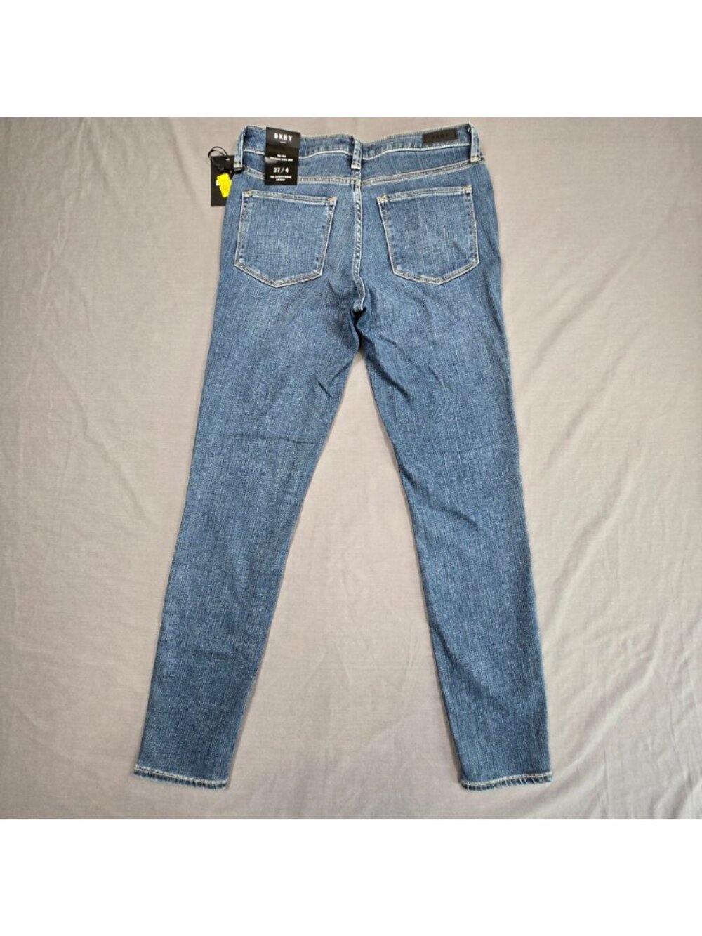 DKNY Womens Everywhere Skinny Jeans Size 27 Blue Denim Mid-Rise Stretch NEW - Picture 5 of 6